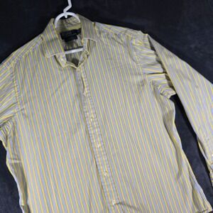Polo‎ Ralph Lauren Striped Button Down Shirt Regent Classic Fit 16 34/35